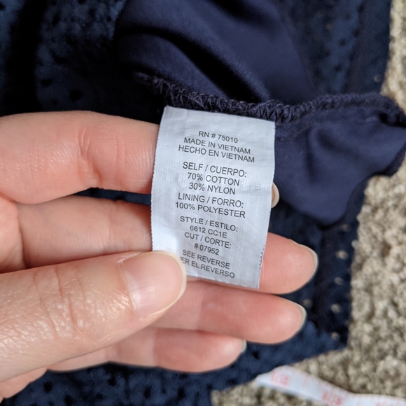 Navy Romper - Picture 10 of 14